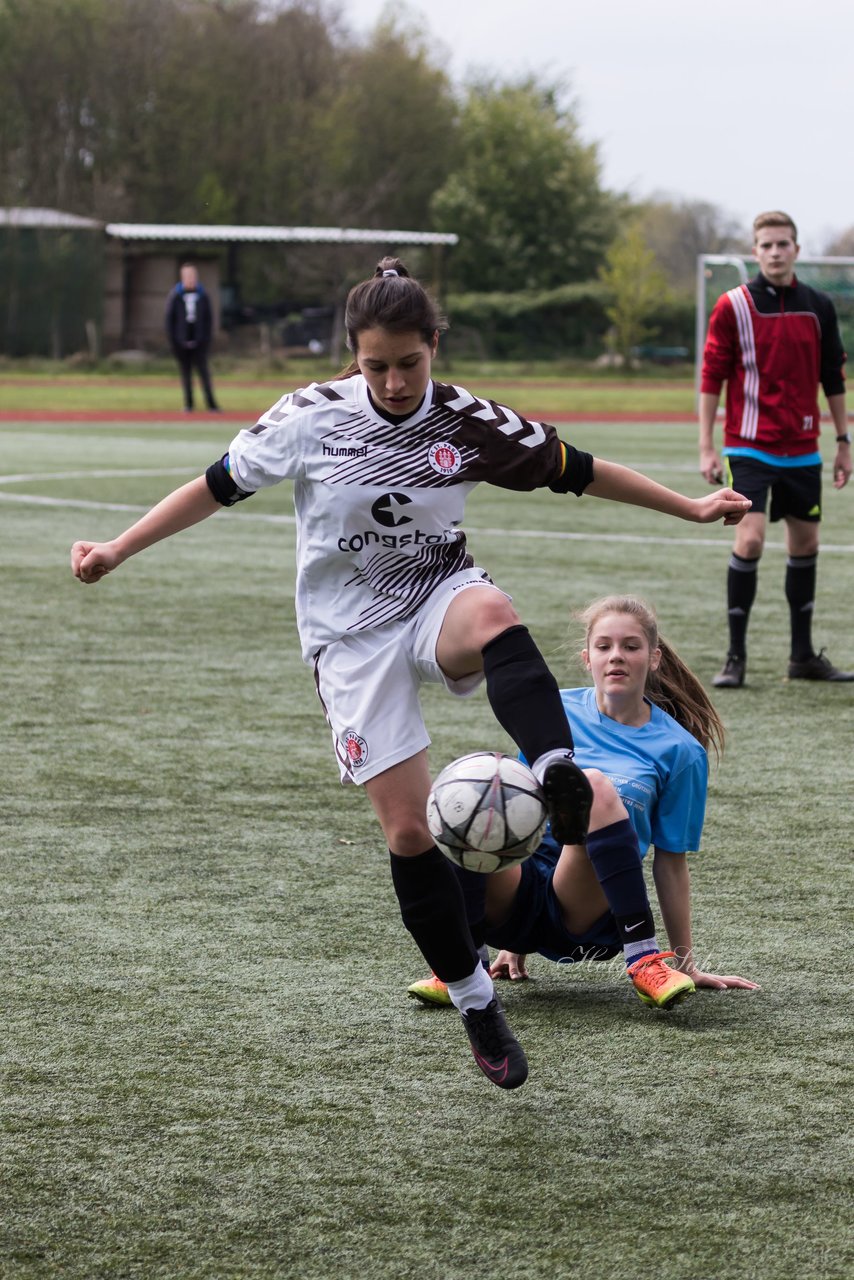 Bild 169 - B-Juniorinnen Ellerau - St. Pauli : Ergebnis: 1:1